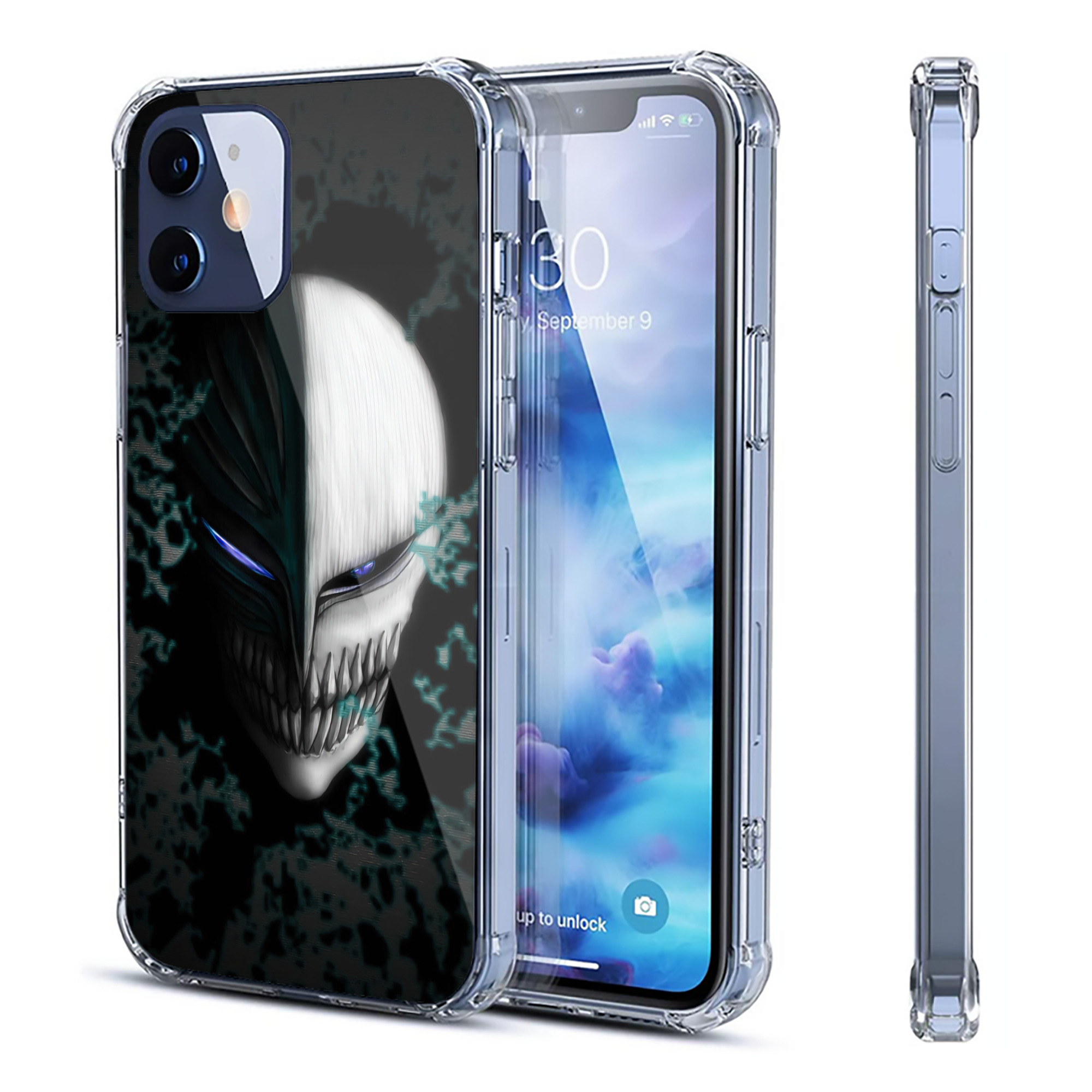 （画像用） ブリーチ BLEACH 【iPhone 12シリーズ対応】透明スマホケース（クリアソフトケース）